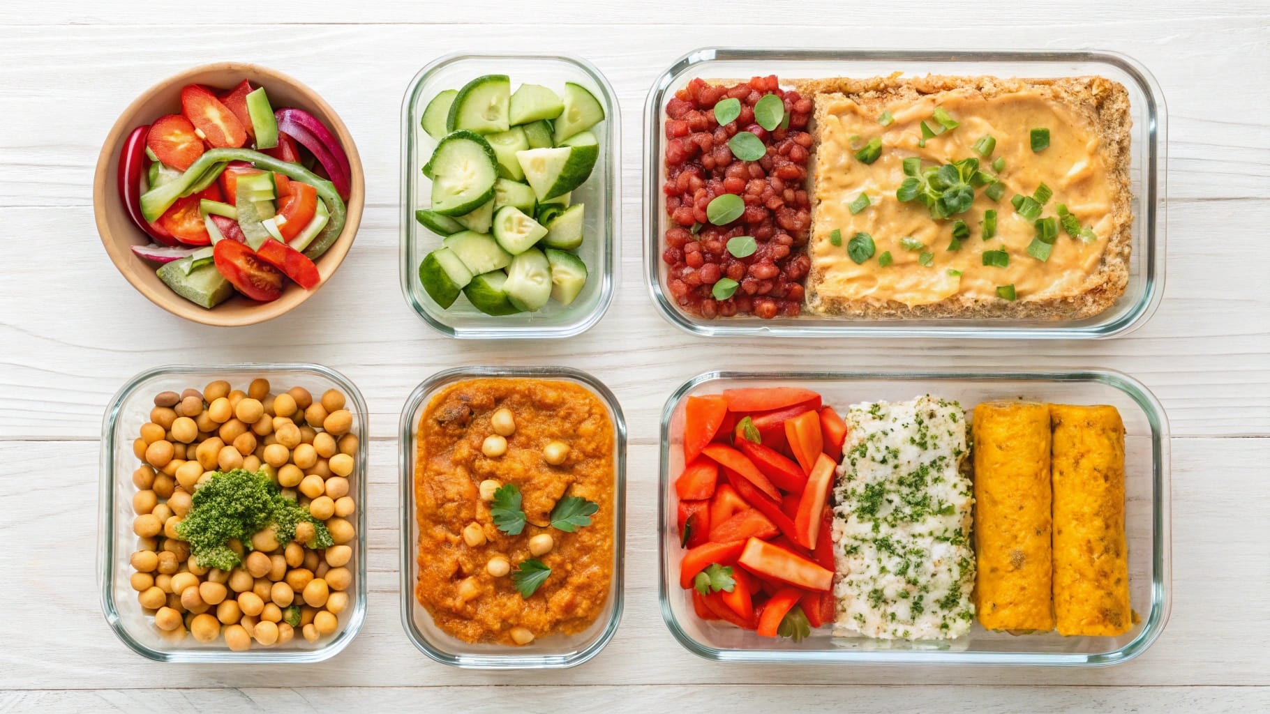 13 Vegetarian Meal Prep Ideas That Won’t Make You Sad