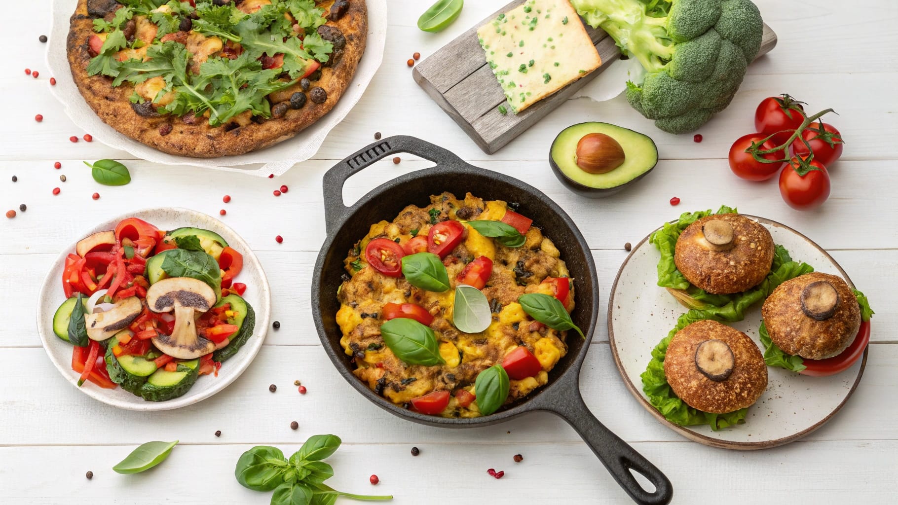 11 Low-carb, High-protein vegetarian recipes