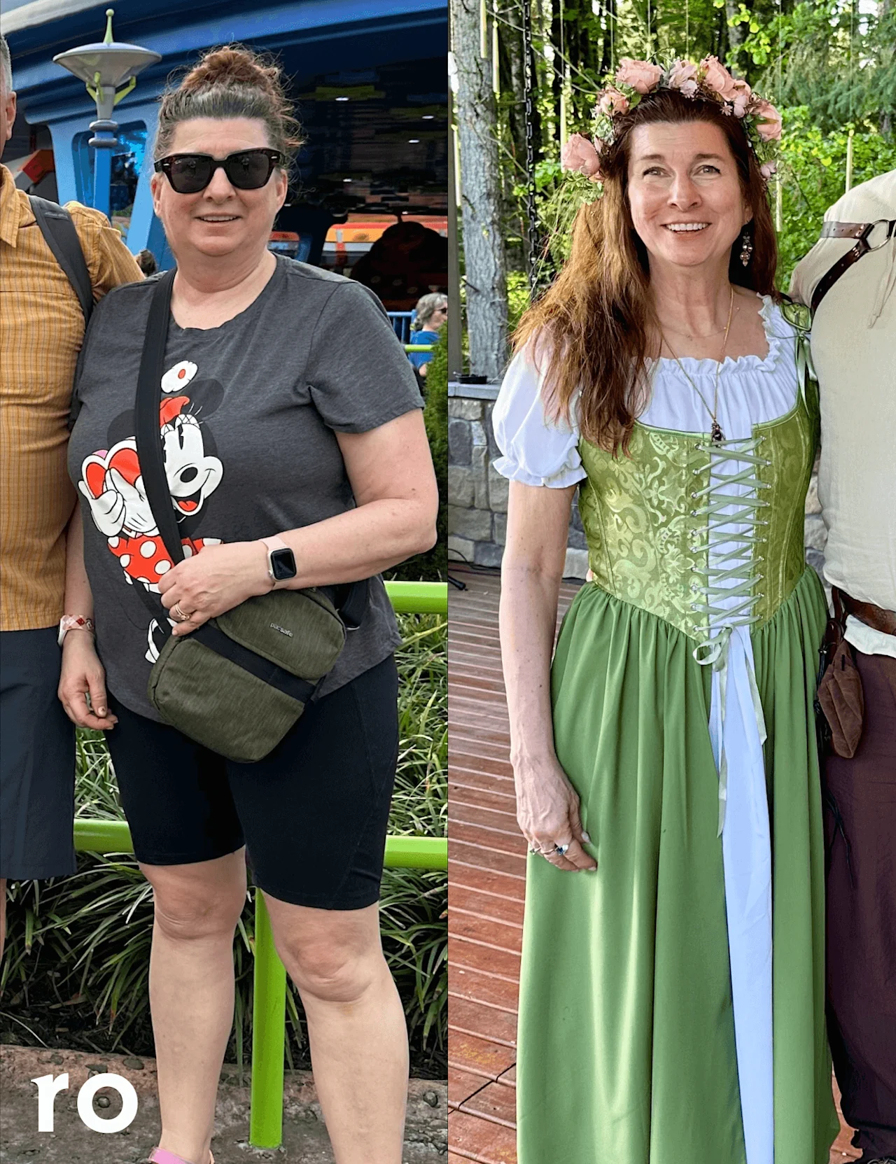 Colleen B before and after GLP-1 weight loss transformation