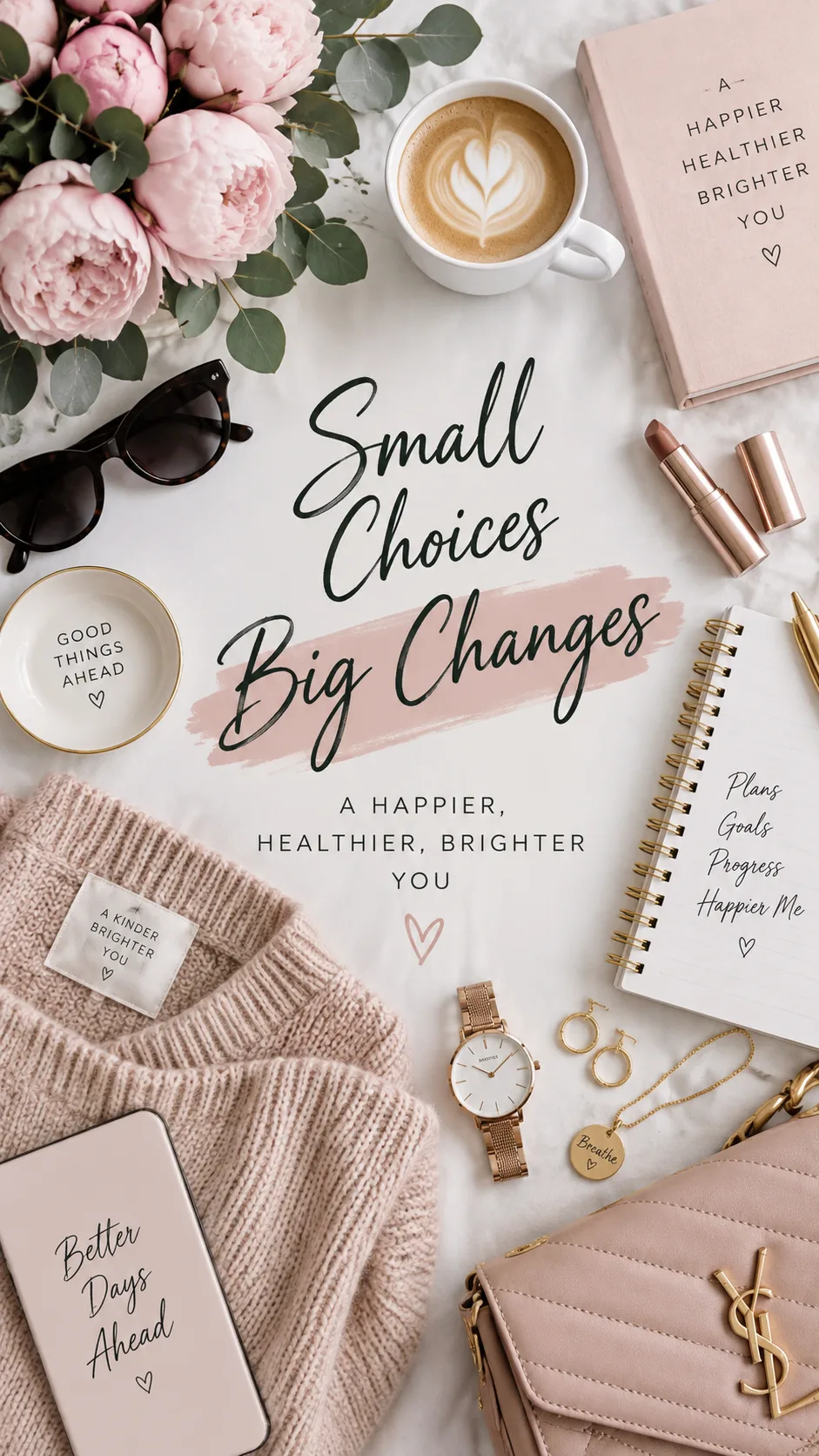 Flatlay of women