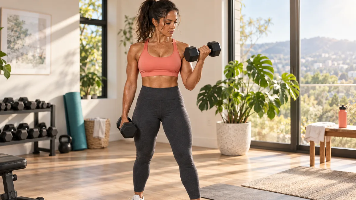 Dumbbell Arm Workout for Women: 7 Moves to Build Muscle and Sculpt Stronger Arms