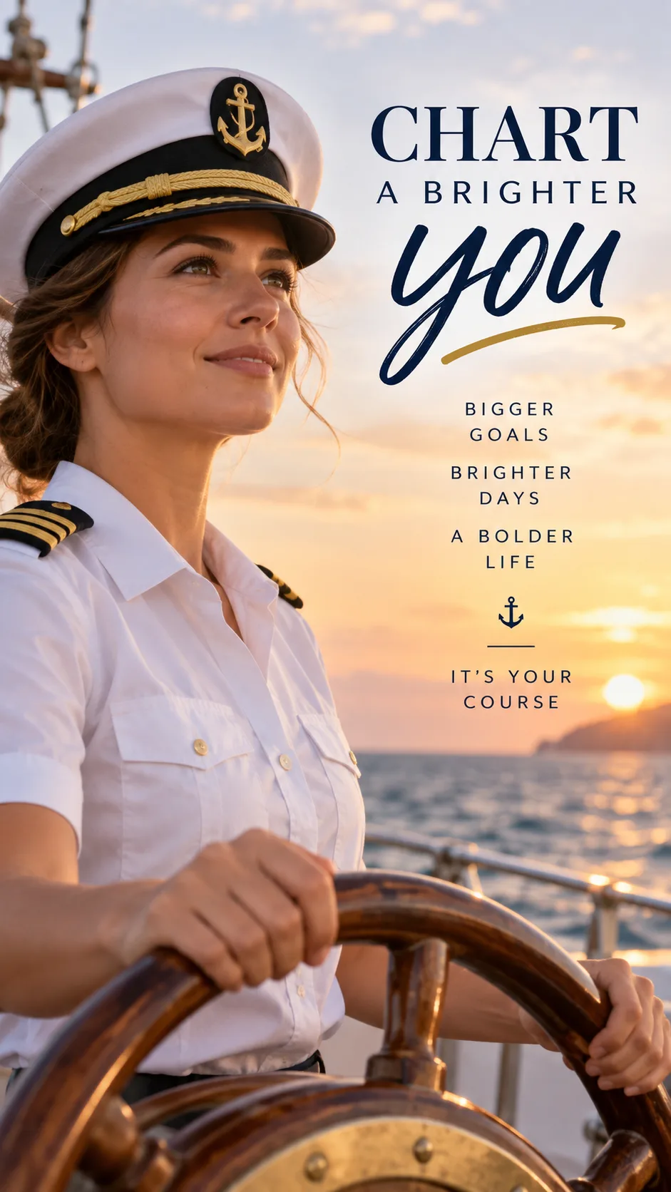 A person using a captain