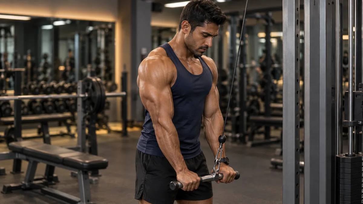 Chest and Triceps Workout: The Push-Day Order That Builds Definition Without Junk Volume