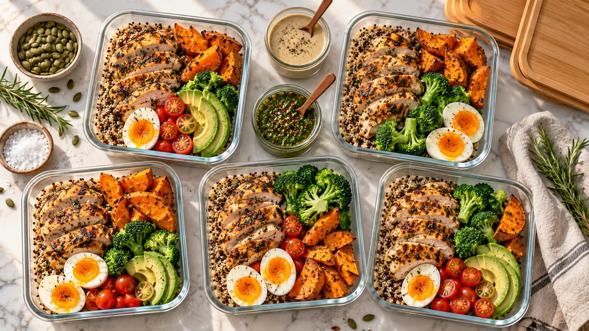 Healthy Meal Prep for the Week That Actually Keeps You Full (With Easy Recipes)