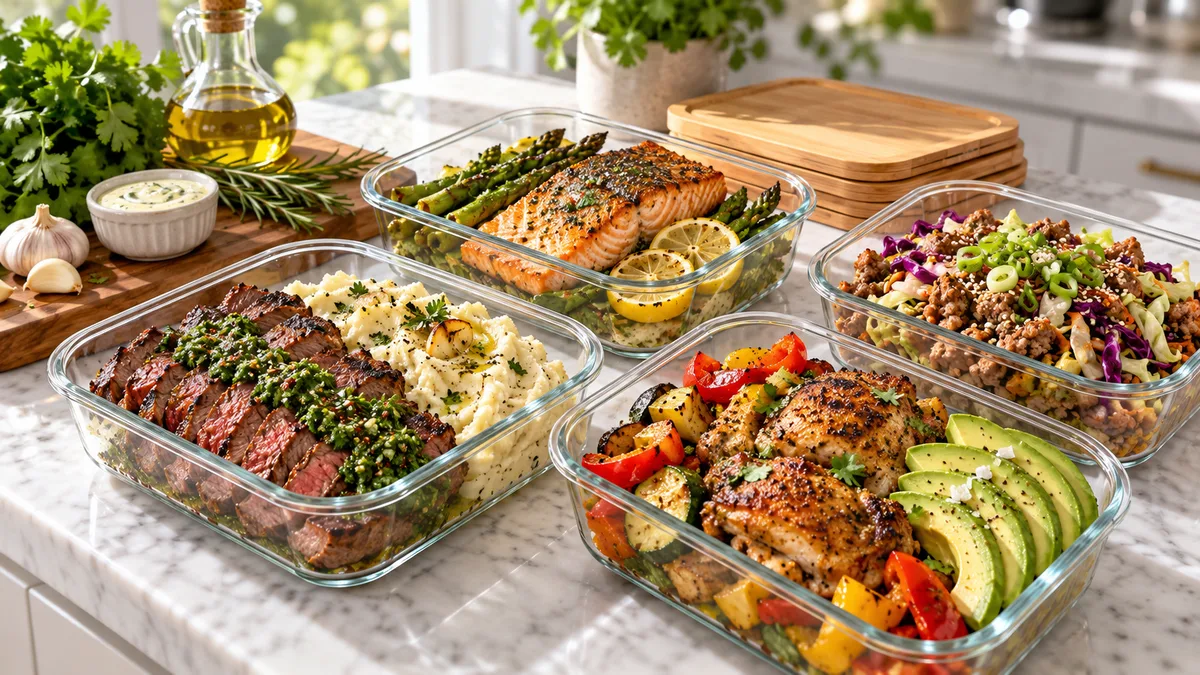 Low Carb Meal Prep That Keeps You Full All Week (Without Getting Boring)