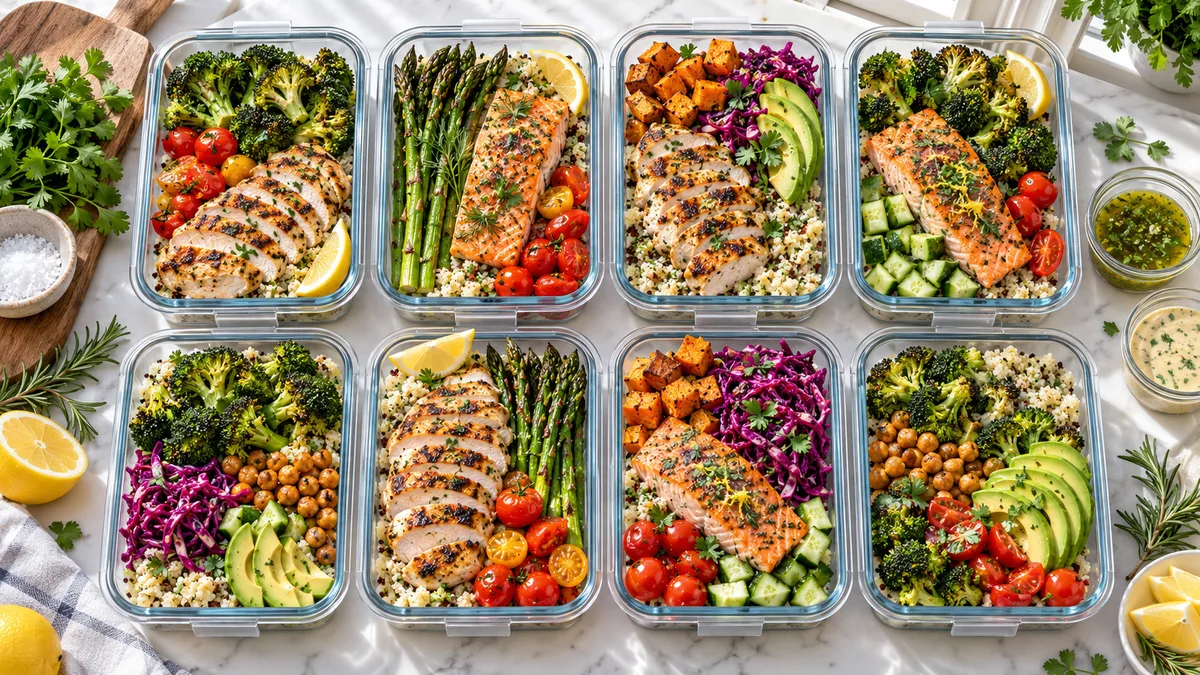 Low Calorie Meal Prep That Actually Keeps You Full All Week