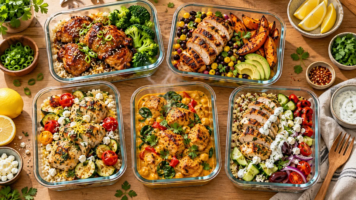 Chicken Meal Prep Recipes That Keep You Full All Week Without Getting Boring