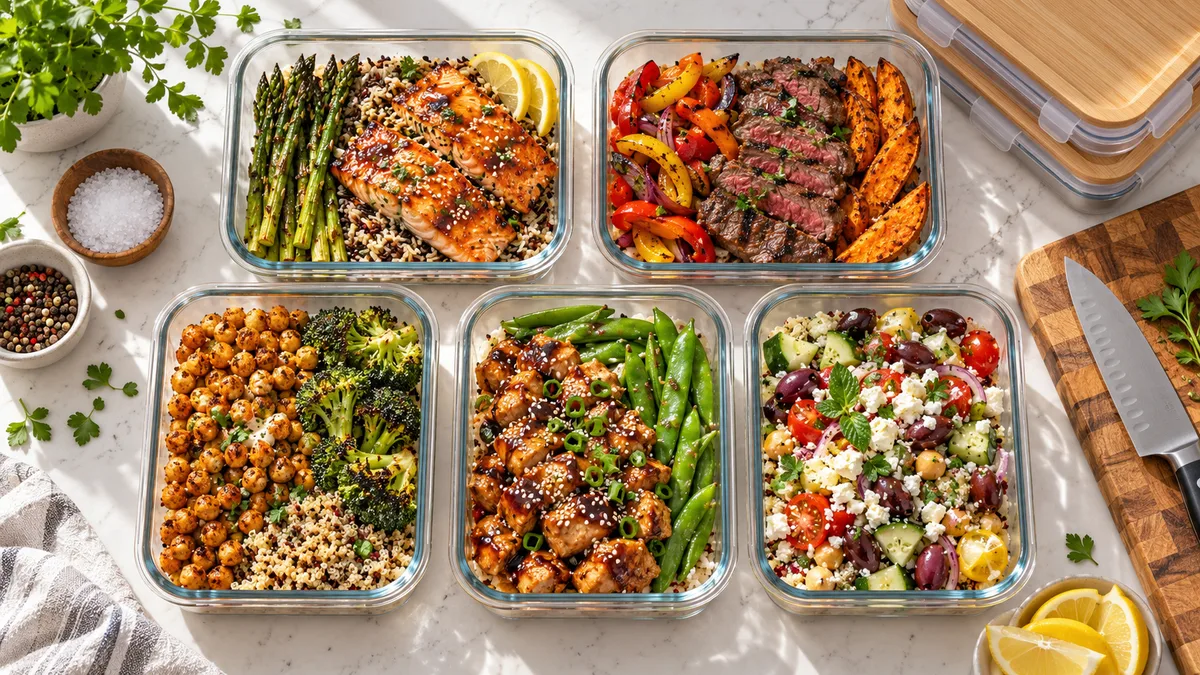 Meal Prep Dinner Ideas That Save You 5 Hours a Week Without Eating the Same Thing Twice