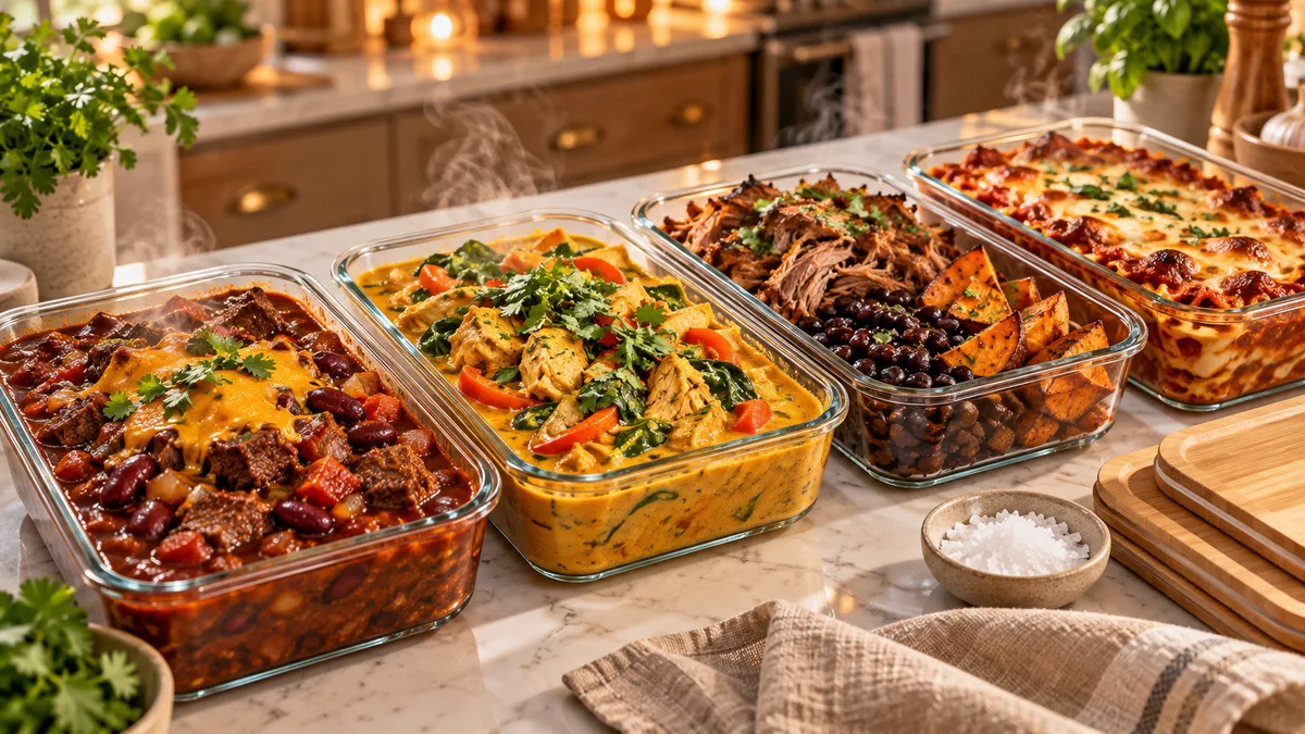 Dinner Meal Prep for the Week: 5 Lazy-Proof Recipes That Taste Better on Day 4