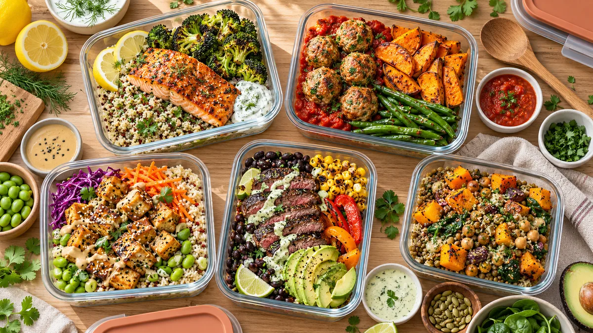 Easy High Protein Meal Prep That Keeps You Full All Week Without the Boring Chicken Cycle