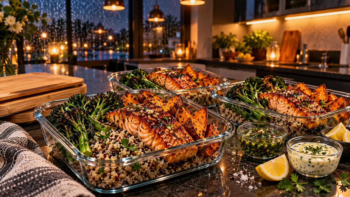 Healthy Dinner Meal Prep That Actually Tastes Amazing All Week Long