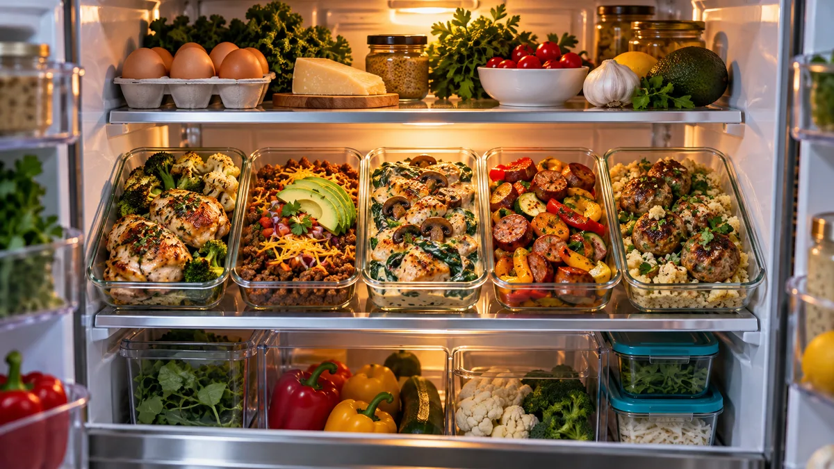 Keto Meal Prep for the Week: 5 Cheap Make-Ahead Dinners That Keep You Full Until Friday