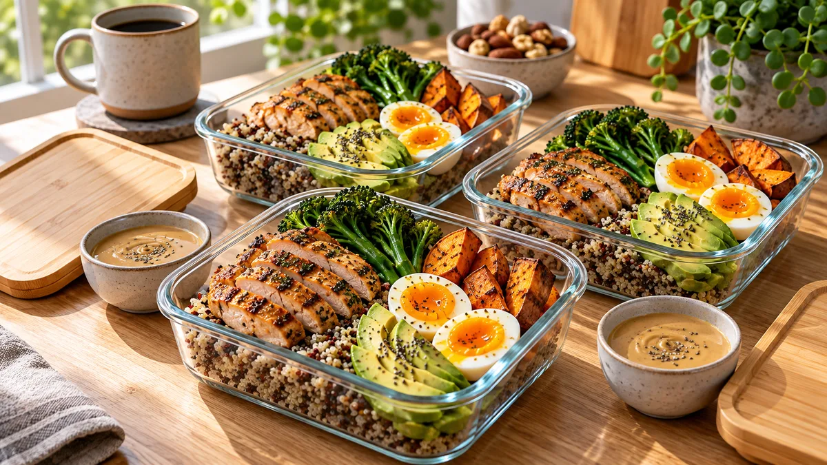 Easy Healthy Meal Prep Lunches for Work That Keep You Full Until 5 PM