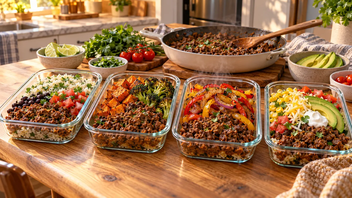 Ground Beef Meal Prep Recipes That Make Weeknight Dinners Almost Too Easy