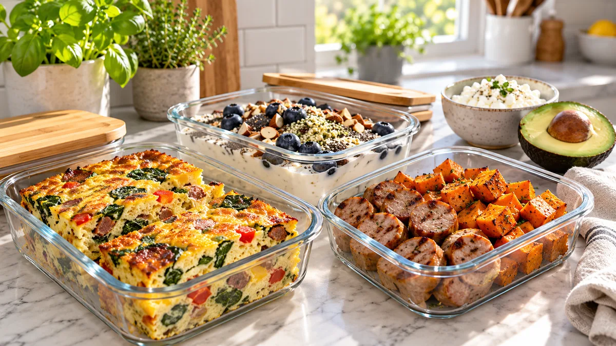 Meal Prep Breakfast Ideas High Protein: 30g+ Recipes That Keep You Full Until Lunch