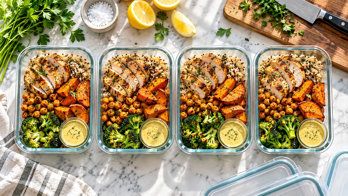 Easy Lunch Meal Prep for the Week That Takes Under 30 Minutes to Set Up