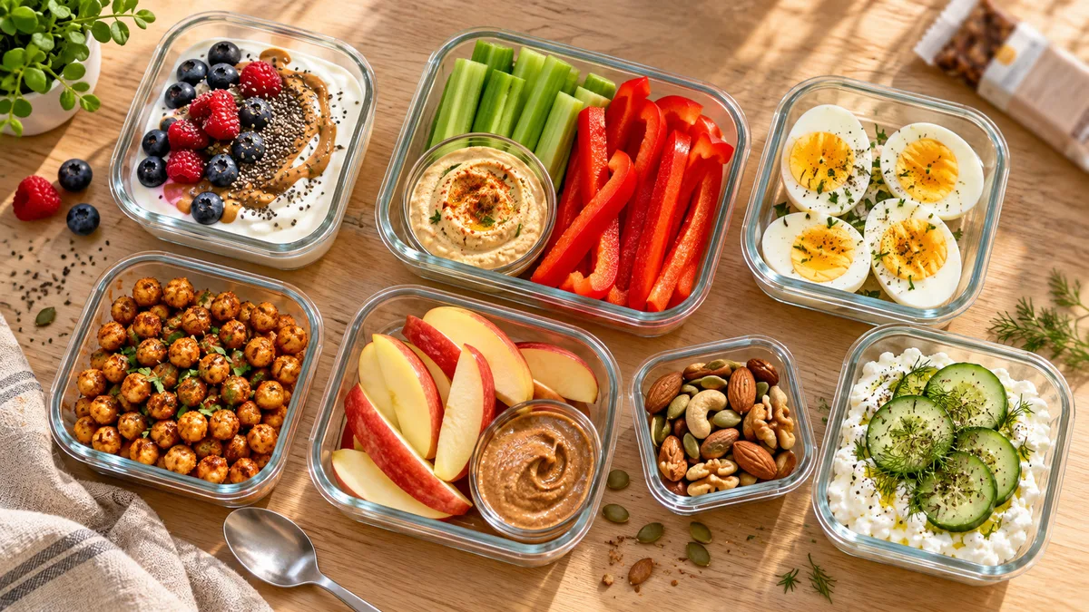 Meal Prep Snack Ideas That Keep You Full Between Meals (Without the Boring Protein Bars)
