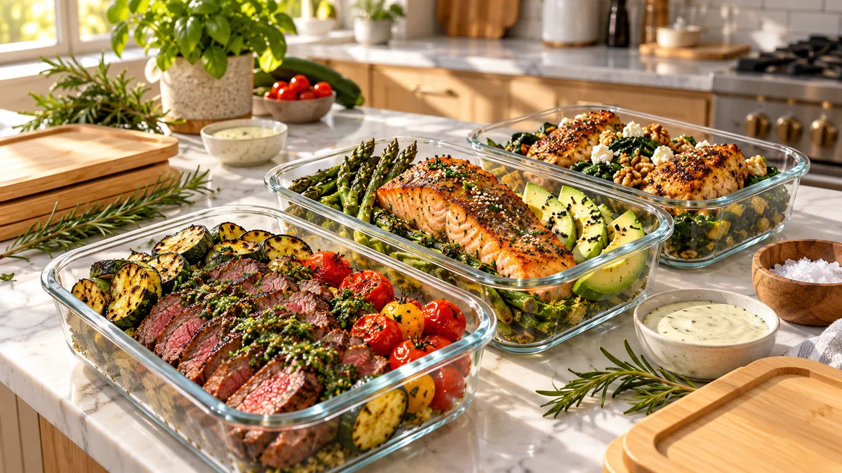 Low Carb Meal Prep for the Week That Keeps You Full Without the Boredom