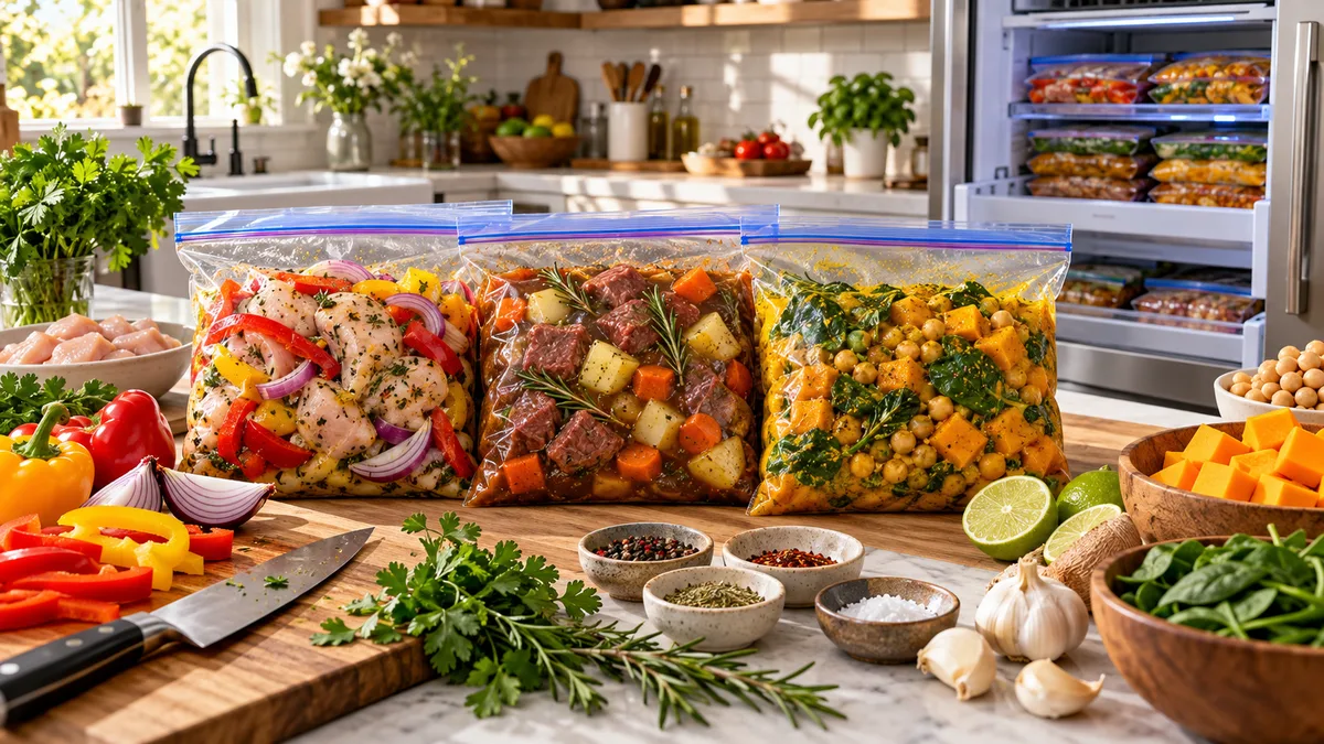 Freezer Meal Prep Recipes That Save 10+ Hours a Week (Even Beginners Can Nail These)