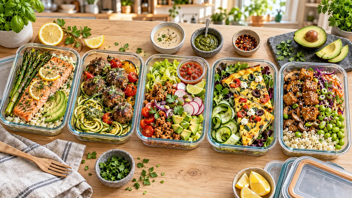 Low Carb Lunch Meal Prep That Keeps You Full All Week Without the Boring Chicken