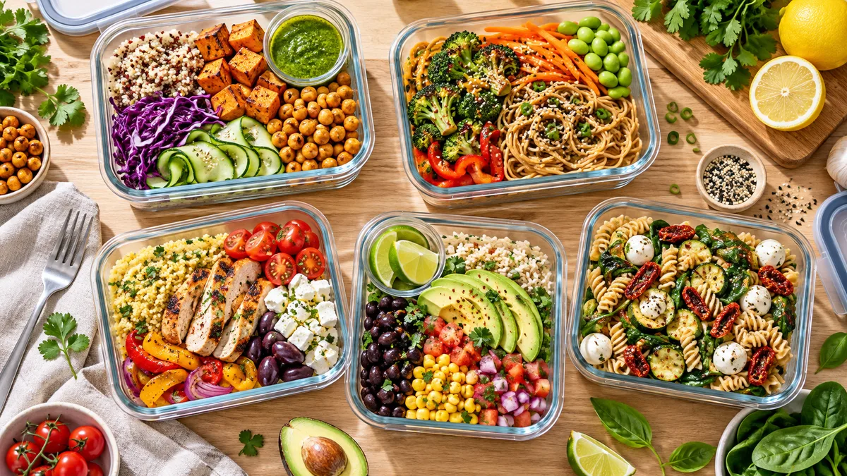 Lunch Ideas for Work Meal Prep That Stay Delicious All Week (No Sad Desk Salads)