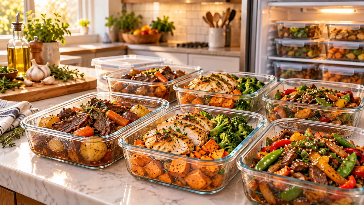 Frozen Meal Prep Recipes That Save 10 Hours a Week Without Sacrificing Flavor