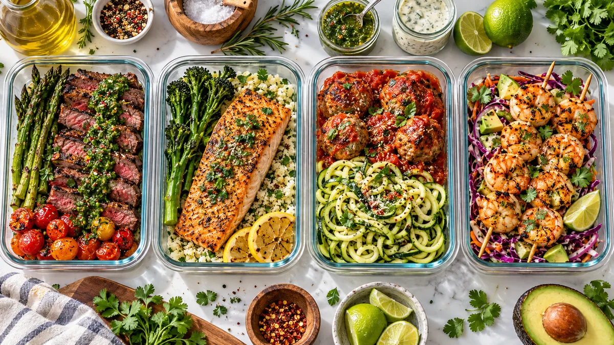 Low Carb High Protein Meal Prep Ideas That Keep You Full All Week Without the Boring Chicken Trap