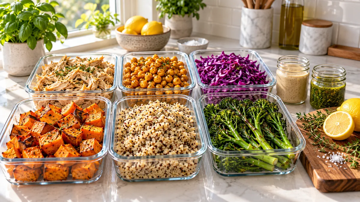 Healthy Meal Prep Ideas for the Week That Take Under an Hour on Sunday