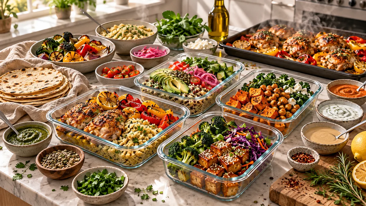 Fast Meal Prep That Actually Saves You 5 Hours a Week (Without Boring Recipes)