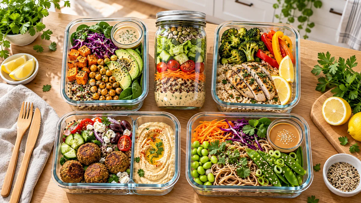 Healthy Easy Lunch Ideas for Work: Make Ahead Meal Prep That Stays Delicious All Week