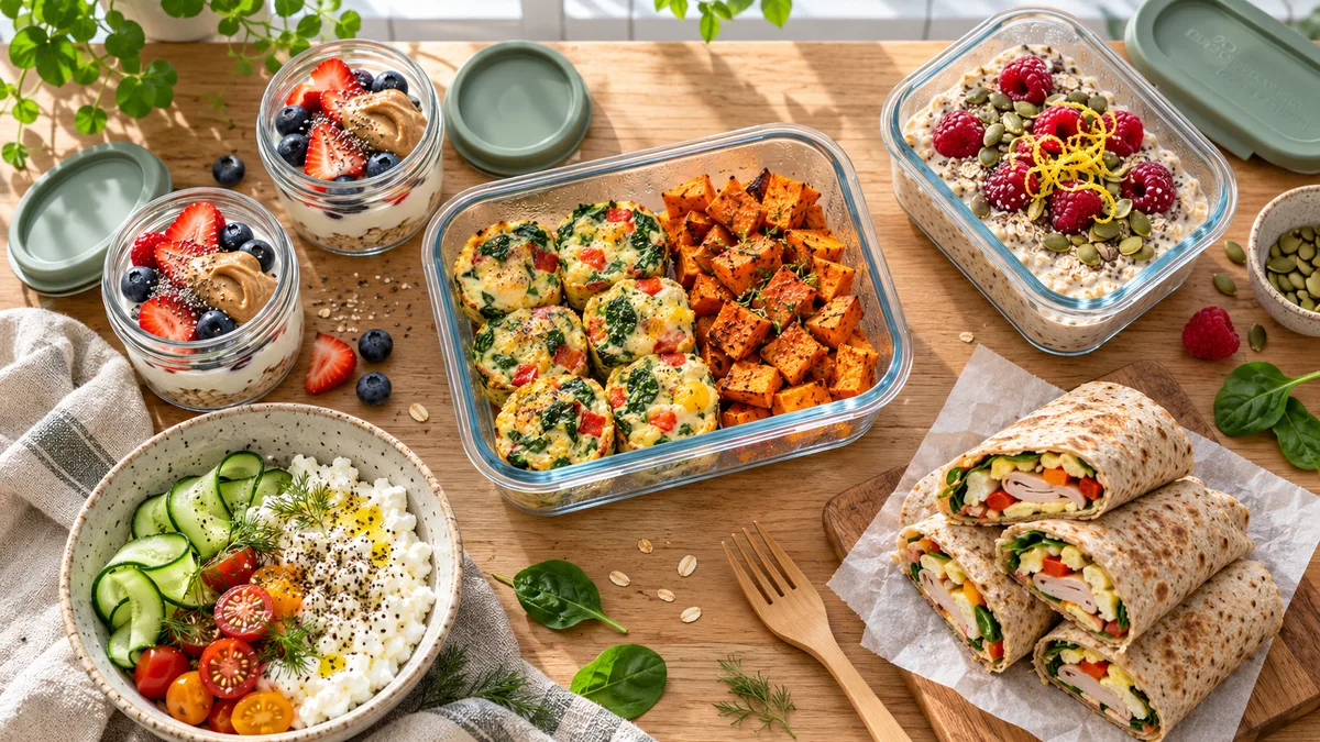 High Protein Low Calorie Breakfast Meal Prep Ideas That Keep You Full Until Lunch