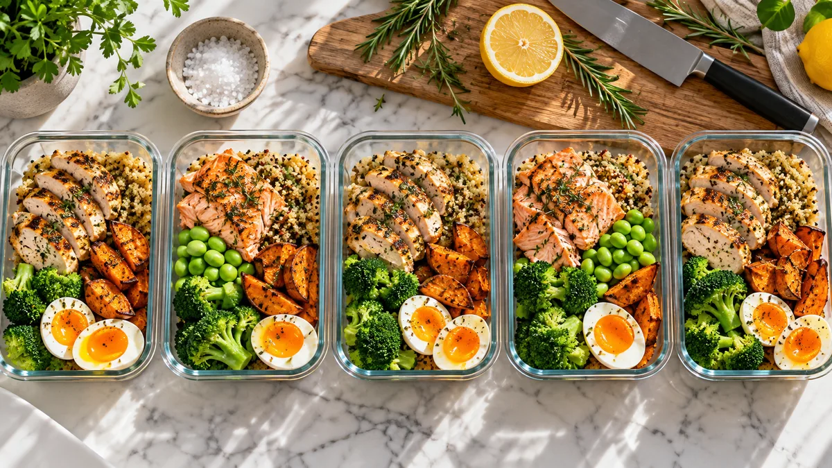 Simple Meal Prep Ideas High Protein That Take Under 30 Minutes and Keep You Full All Week