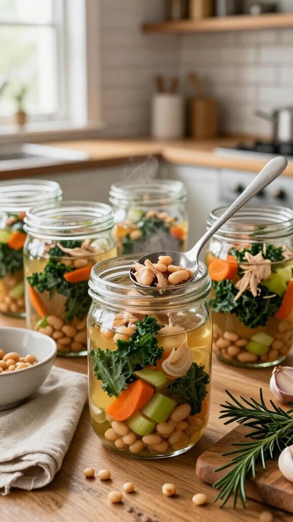 Tuscan White Bean and Herb Chicken Soup