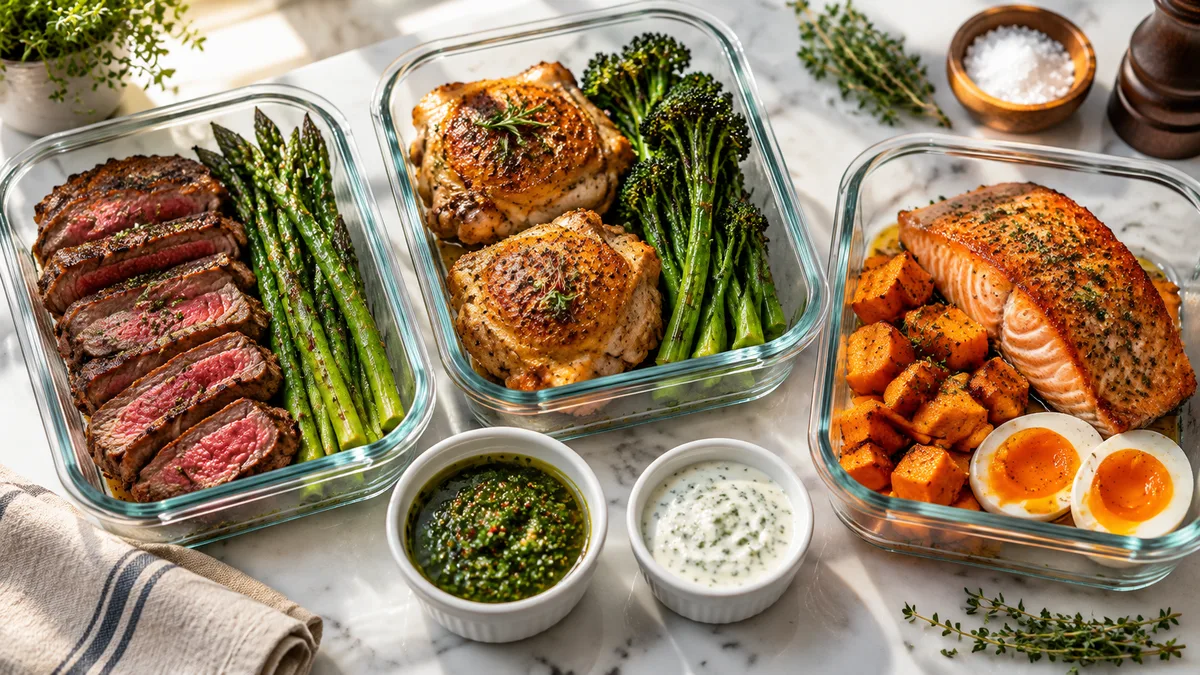 Animal Based Meal Prep That Keeps You Full All Week (Without the Boredom)